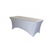 TENTino Elastický poťah EXTREME na skladací stôl 180-183x76 cm VIAC FARIEB Farba obrusu: SVETLOŠEDÁ / SILVER