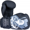 TOP TEN Boxing gloves “Mixfight Gorilla” - black-black, 10 oz Color: Black - White, Gloves weight: 6 oz, Gloves cut: Standard