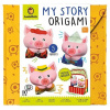 Ludattica Môj príbeh Origami – Tri malé prasiatka + kartónové divadlo 23409