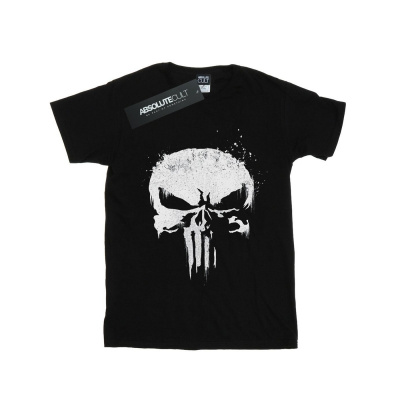 Marvel - Dámske tričko "The Punisher TV Skull Logo" BI43248 (XXL) (Čierna)