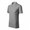 MALFINI COTTON HEAVY 215 Polokošeľa pánska 2151214 M 12 tmavosivý melír