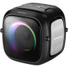 Repro C-TECH Impressio Qubis mini, SD, USB, BT, AUX-IN, FM radio, TWS, IPX6, RGB IMP-QUBIS MINI