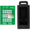 Plum SAFETY IBOX1 DUST-PROOF EMPTY PRENOSNÁ stanica prvej pomoci na 1 očnú sprchu PRÁZDNA+piktogram