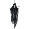 Visiaca dekorácia Kostra s kosou 50cm