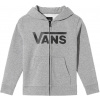 detská mikina VANS KIDS CLASSIC ZIP HOODIE Cement Heather/Black 3 years