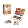 Janod Janod Magnetická kniha Magnetibook Puzzle - Zvieratá