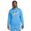 NIKE-M NK CLUB BB HDY FUTURA BLOCK-412 UNIVERSITY BLUE Modrá S