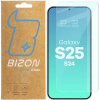 Tvrdené sklo Bizon pre Samsung Galaxy S24, Galaxy S25 1 ks