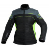 Dámská bunda na moto Trilobite All Ride Tech-Air black/grey/yellow vel. S