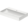 Umývadlo na skrinku DURAVIT DuraSquare sanitárna keramika biela 80 cm 2353800041