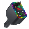 Nabíjačka automobilový navíjací kábel Rýchle nabíjanie hudby Bluetooth