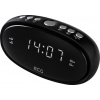 ECG RB 010 black rádiobudík, čierny