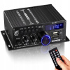 DIGITÁLNY STEREO ZOSILŇOVAČ HIFI BLUETOOTH 5.0 BT-298PRO 2-KANÁLOVÝ S DIAĽKOVÝM OVLÁDANÍM