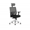 Halmar | Kancelárska stolička ELMIR čierna/sivá | V-CH-ADMIRAL-FOT
