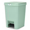 Brabantia Pedálový kôš StepUp 25L svetlo zelený