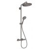 Hansgrohe 26890340 Croma Select S termostatický stĺp 280 1jet, kartáčovaný čierny chróm HG 26890340