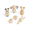 Bigjigs Toys Drevené skrutkovacie zvieratko 1 ks