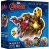 Trefl Contour Brave Iron Man drevený 160 160 dielov