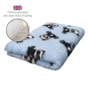 DRYBED Premium Vet Bed Panda svetlomodrý 150 x 100 cm