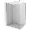 Mexen Kioto sprchová stena Walk-in 50 x 200 cm, transparentná 8 mm, brúsený nikel - 800-050-101-97-00