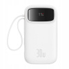 Powerbanka Baseus QPow 2 20000 mAh 30W 2xUSB-C (biela)