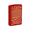 Zippo 26512 Flower Pattern