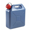 Kanister na benzín - 10L kanister na palivo s spálenou lievickou modrou farbou (10L kanister na palivo s spálenou lievickou modrou farbou)