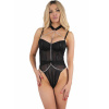 Livco corsetti fashion - rubika lc xg079 body with choker black s