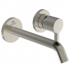 Ideal Standard Joy Umývadlová batéria pod omietku, výtok 18 cm, 2-otvorová inštalácia, Silver Storm A7378GN