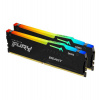 Kingston FURY Beast EXPO/DDR5/16GB/6000MHz/CL36/2x8GB/RGB/Black (KF560C36BBEAK2-16)