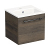Kúpeľňová skrinka s umývadlom Intedoor TRENTA 40 cm dub tabak gladstone TRE MINI 40 1Z B 25