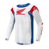 dres RACER ICONIC HONDA kolekce, ALPINESTARS (bílá/modrá/červená/černá, vel. S) M170-0245-S