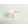 Hniezdo plastové biele, hlboké 13cm