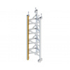 Oceľový stĺp GEDA UNI-X-MAST 1,5 m