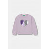 Detská bavlnená mikina United Colors of Benetton 3J68C10QI.G.seasonal fialová 120
