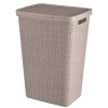 Voľne stojaci kôš na bielizeň Curver 58l béžový