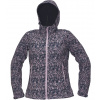 Crv Yowie Printed Dámska softshell bunda 03010388 sv.fialová/navy S