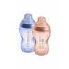 Tommee Tippee C2N Fľaša ružová 3m+, 2x340ml.