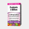 Webber Naturals proBiotika s brusinkami pro ženy 45 kapsúl