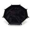 Glassstaff CritStones Folding Dice Forma Dragon Skin XL Edition Black