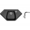 Set Sinks NAIKY 980 Metalblack + batéria Sinks ENIGMA S Metalblack
