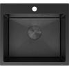 Mexen Solix nerezový drez s 1 komorou 500 x 450 mm, čierny HC - 6402501000-70HC