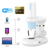 W-Star Digitálny Mikroskop Wi-Fi WSCM2 1000x, HD, prísvit, stojan, biela (WSCM2)