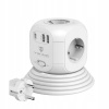 Predlžovací Kábel lamelový Viking VACCUBEPD 1,8 m 4 zásuvky 230V 2x USB 1x USB-C