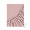 Napínacia plachta JERSEY3 90x200 cm púdrová ružová
