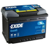 EXIDE Excell 74Ah autobatéria, 12V , 680A , EB740 EXIDE EXIDEEB740