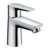 Hansgrohe Talis E - Páková umývadlová batéria 80 CoolStart s odtokovou súpravou s tiahlom, chróm 71703000