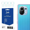 3MK Tvrdená fólia na šošovku fotoaparátu na Xiaomi Mi 11 5G - 4 ks