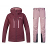 Dámský lyžařský komplet Noren Port royale 42 + Soren Deauville mauve 42