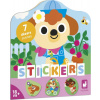 Janod Janod Stickers Zošit s predlohami a samolepkami Záhrada J09199